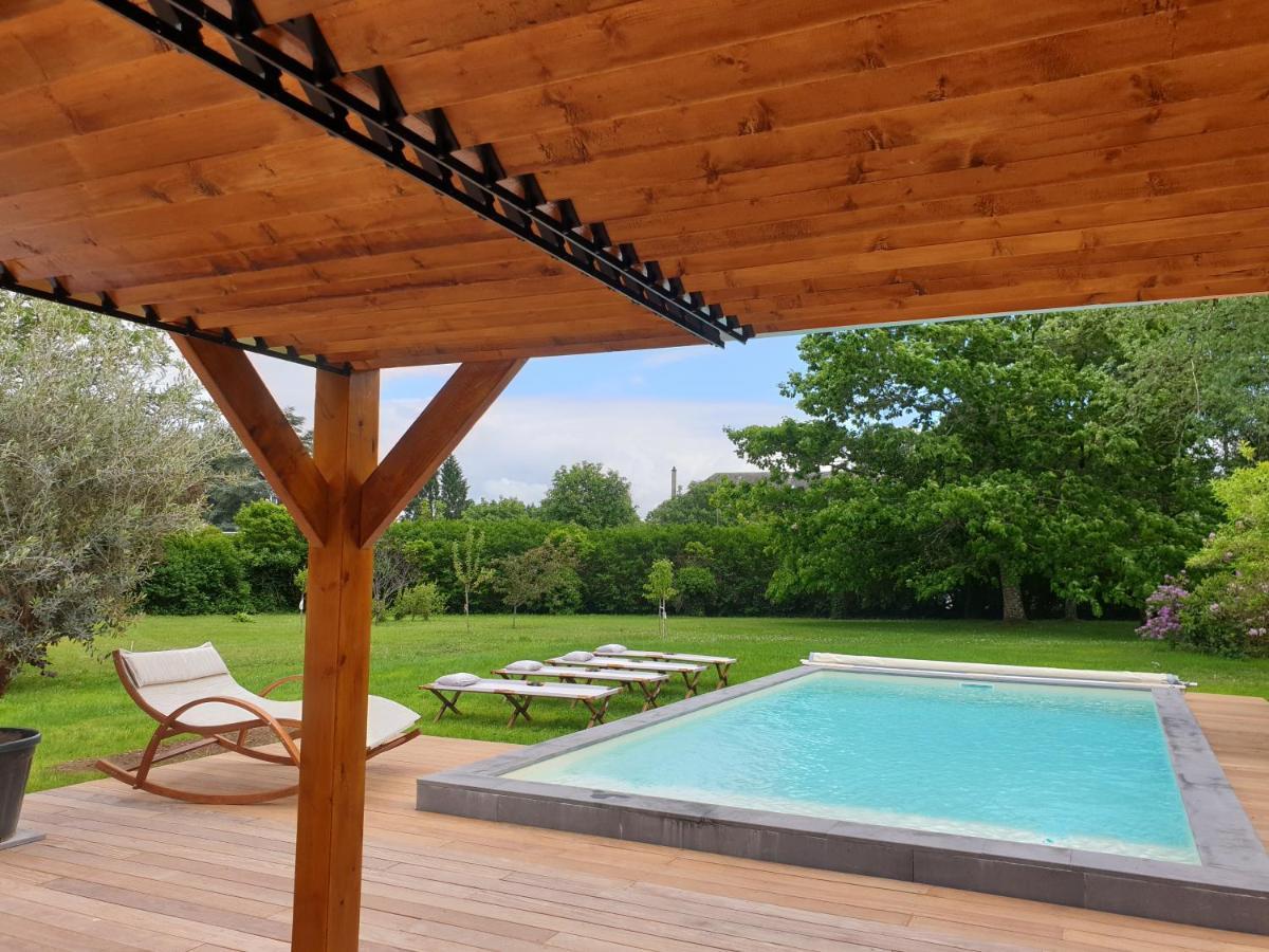 Villa Mura Gite Luxe Avec Piscine Et Spa Campagne Et Grand Air Nouvelle Aquitaine Correze Neuvic  المظهر الخارجي الصورة