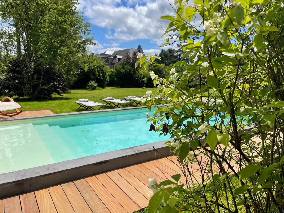Villa Mura Gite Luxe Avec Piscine Et Spa Campagne Et Grand Air Nouvelle Aquitaine Correze Neuvic  المظهر الخارجي الصورة